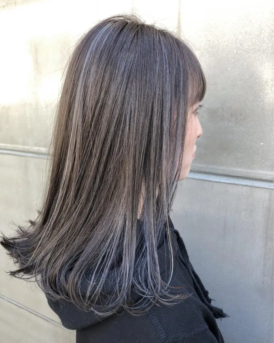 ミディアム カラー 北間 寛哉のヘアスタイル