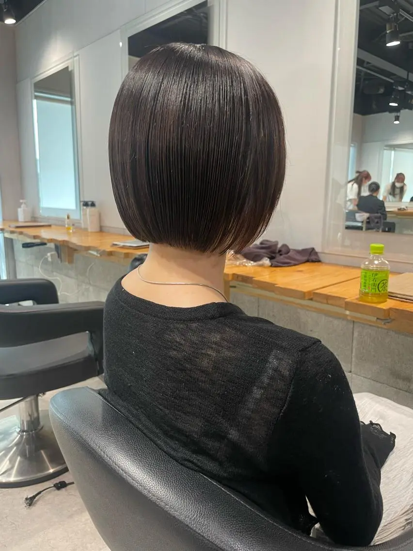 ショート カラー カット トリートメント ヘッドスパ ヘアセット 🦋ハイトーンボブ ショート🦋トシキのヘアスタイル
