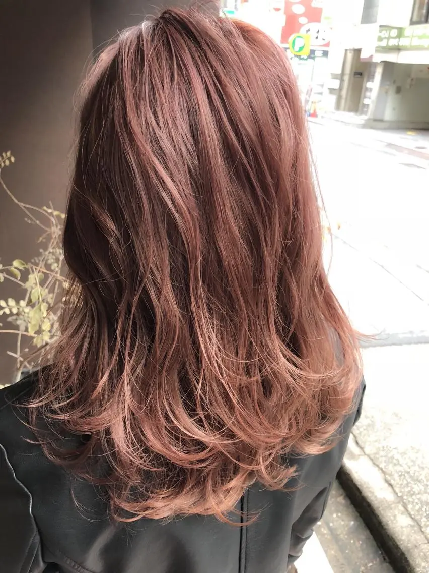 セミロング MIRIM栄 野田航生のヘアスタイル