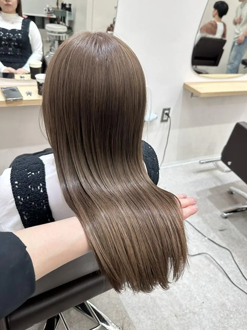 ロング カラー カット ヘアカラー トリートメント ✨【公式】 juhl.横浜✨のヘアスタイル
