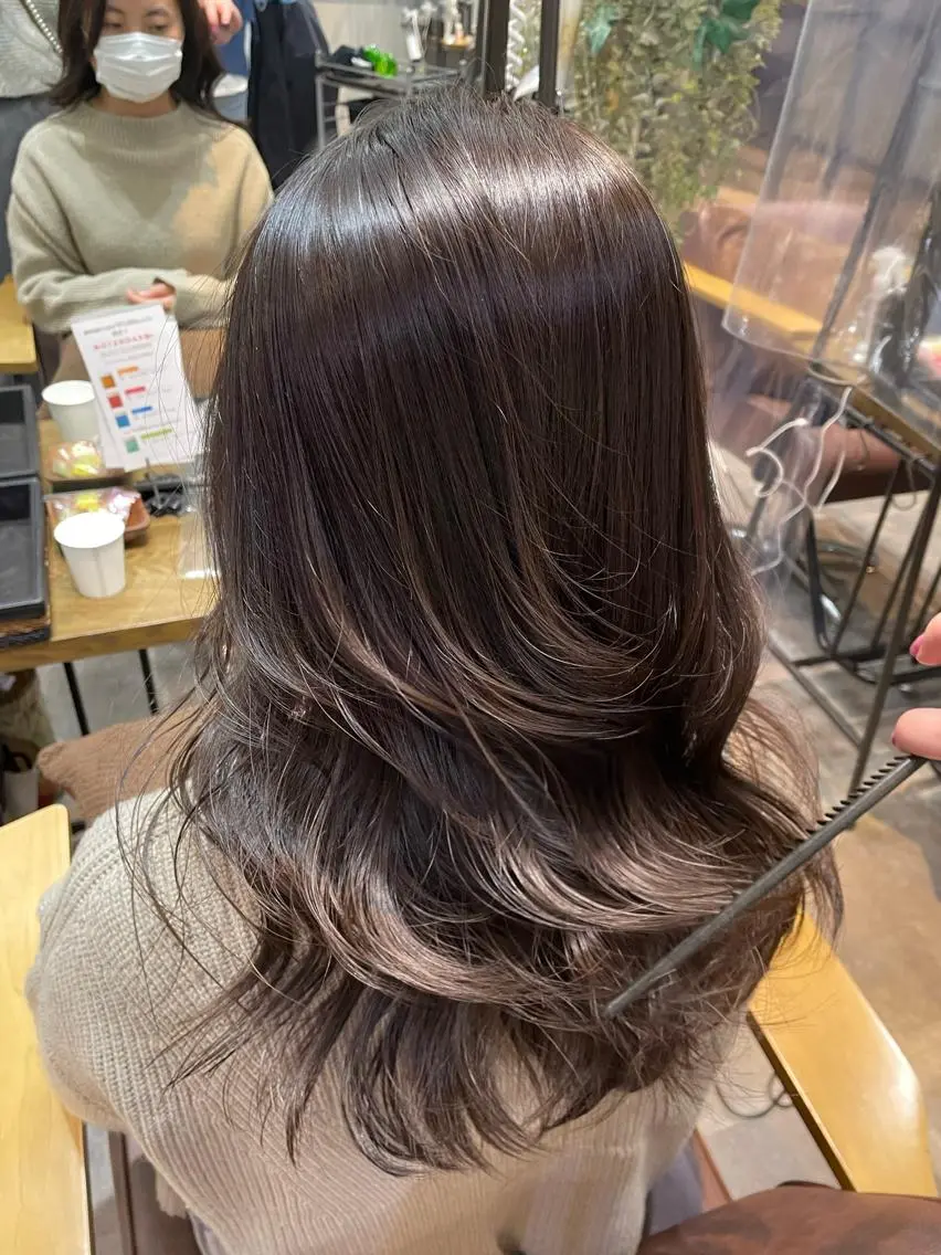 ミディアム REI🫧オージュア ソムリエ🫧のヘアスタイル