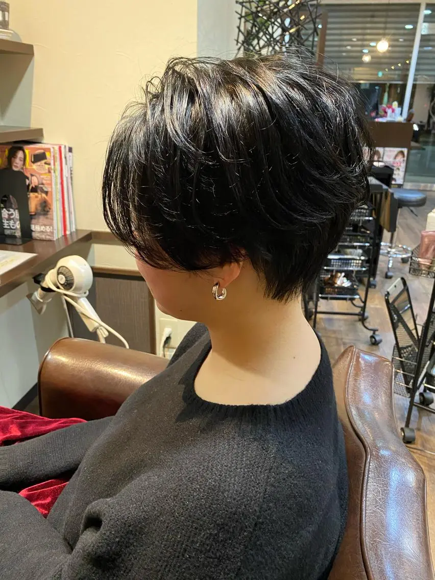 ショート 長江 諒のヘアスタイル