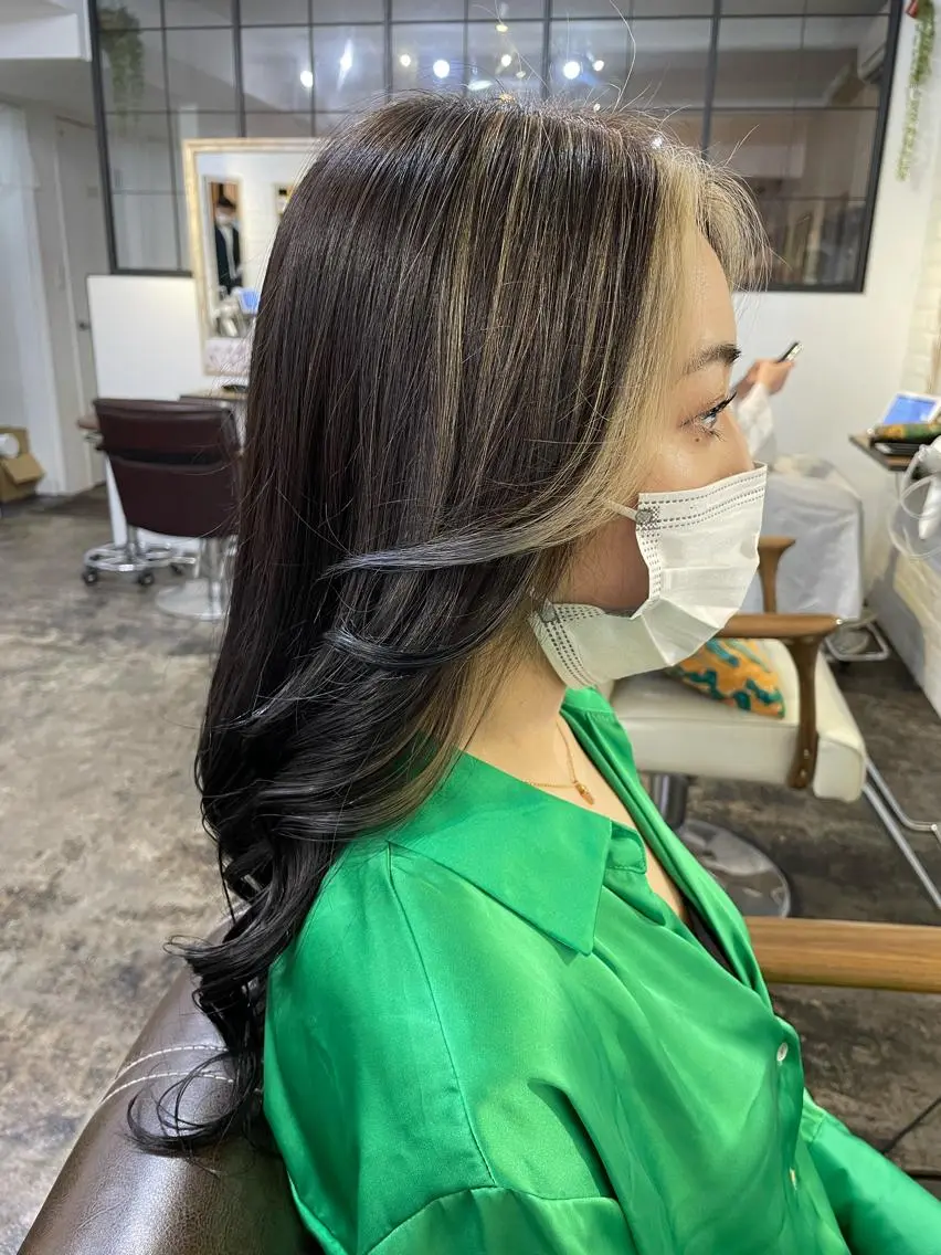 カラー ✨透明感カラー🌱 上村 舜のヘアスタイル