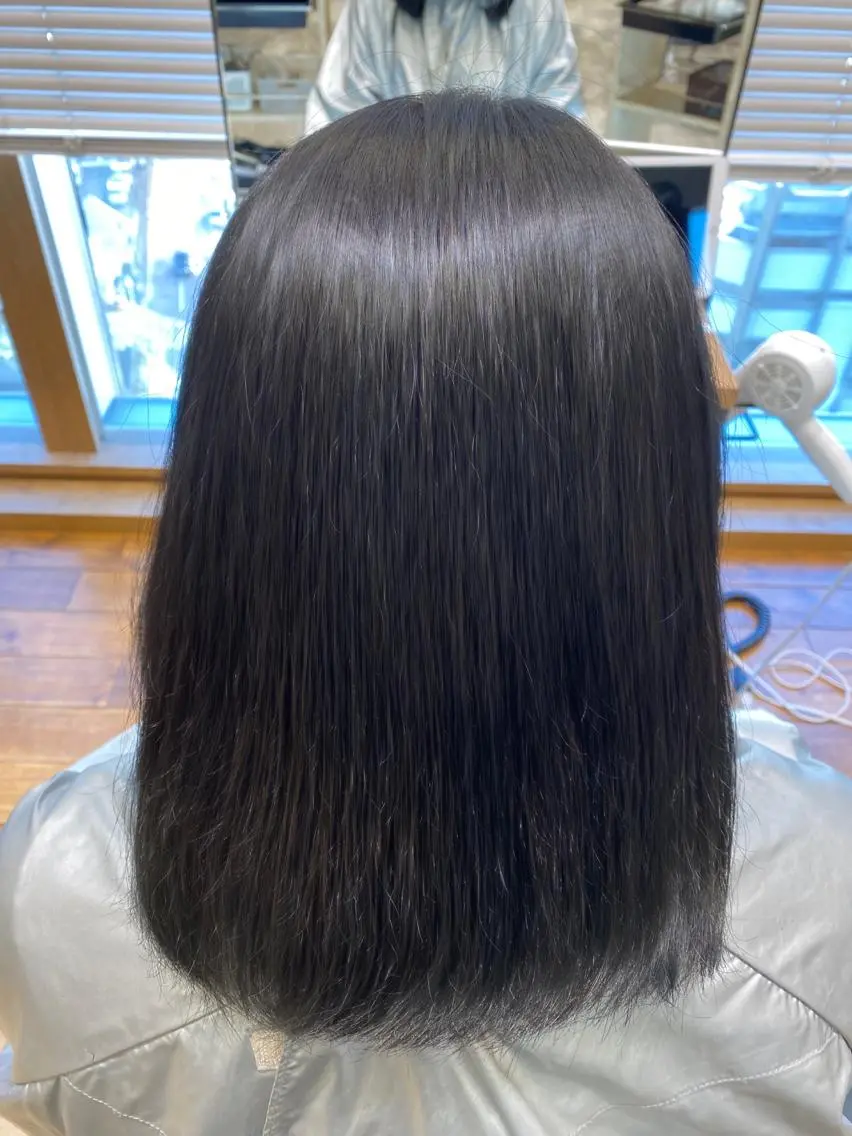 カラー 銀座/レイヤー 顔周りカット溝手優太のヘアスタイル