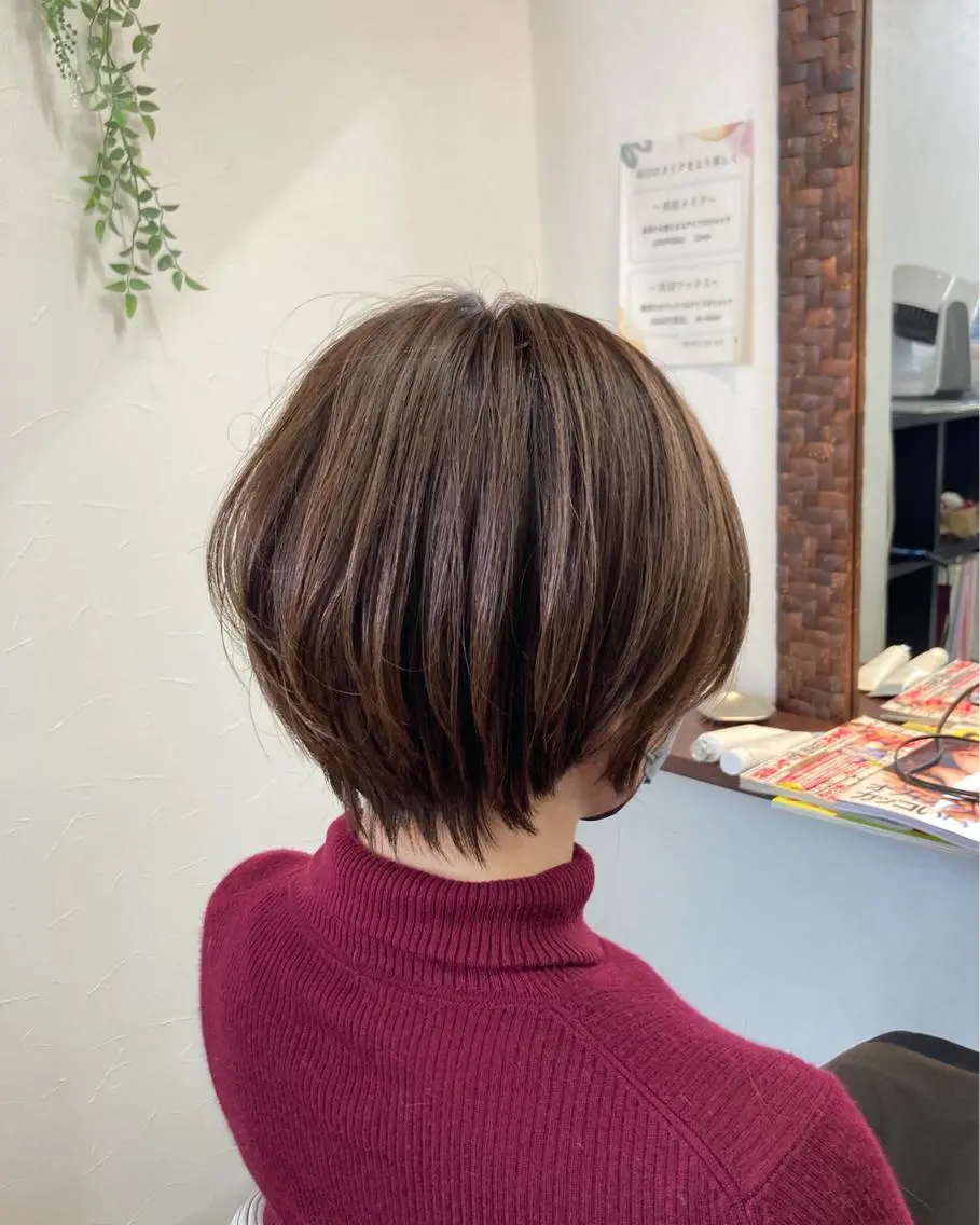 ショート ヘアと眉Otsuka Hikari💆‍♀のヘアスタイル