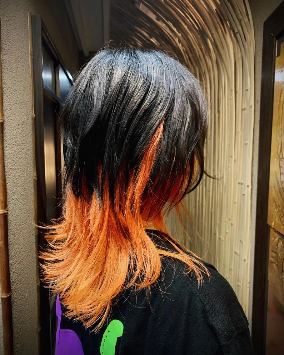 セミロング ウルフカット Koichi Satoのヘアスタイル