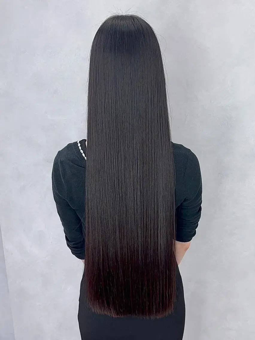 セミロング カラー 髪質改善 カット ヘアカラー トリートメント ITbyALBUM 中野店のヘアスタイル