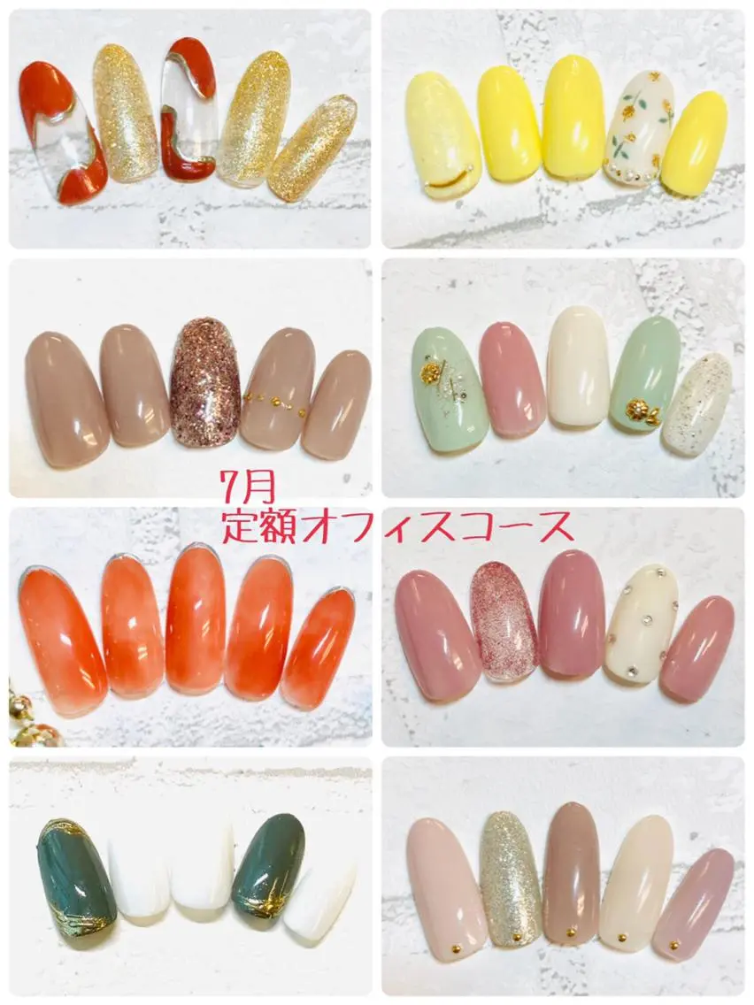 ネイル オフィスネイル ono megumiのネイルデザイン