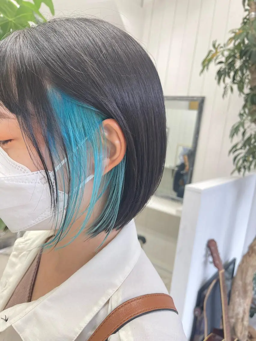 ショート カラー イヤリングカラー 📍葛西りんたろう/ ENVのヘアスタイル