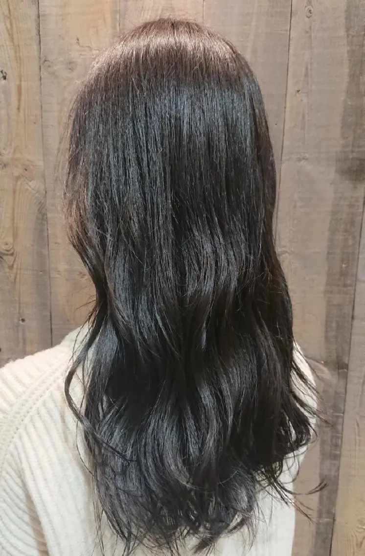 ロング カラー ヘアカラー トリートメント スタイリスト 川添 のヘアスタイル