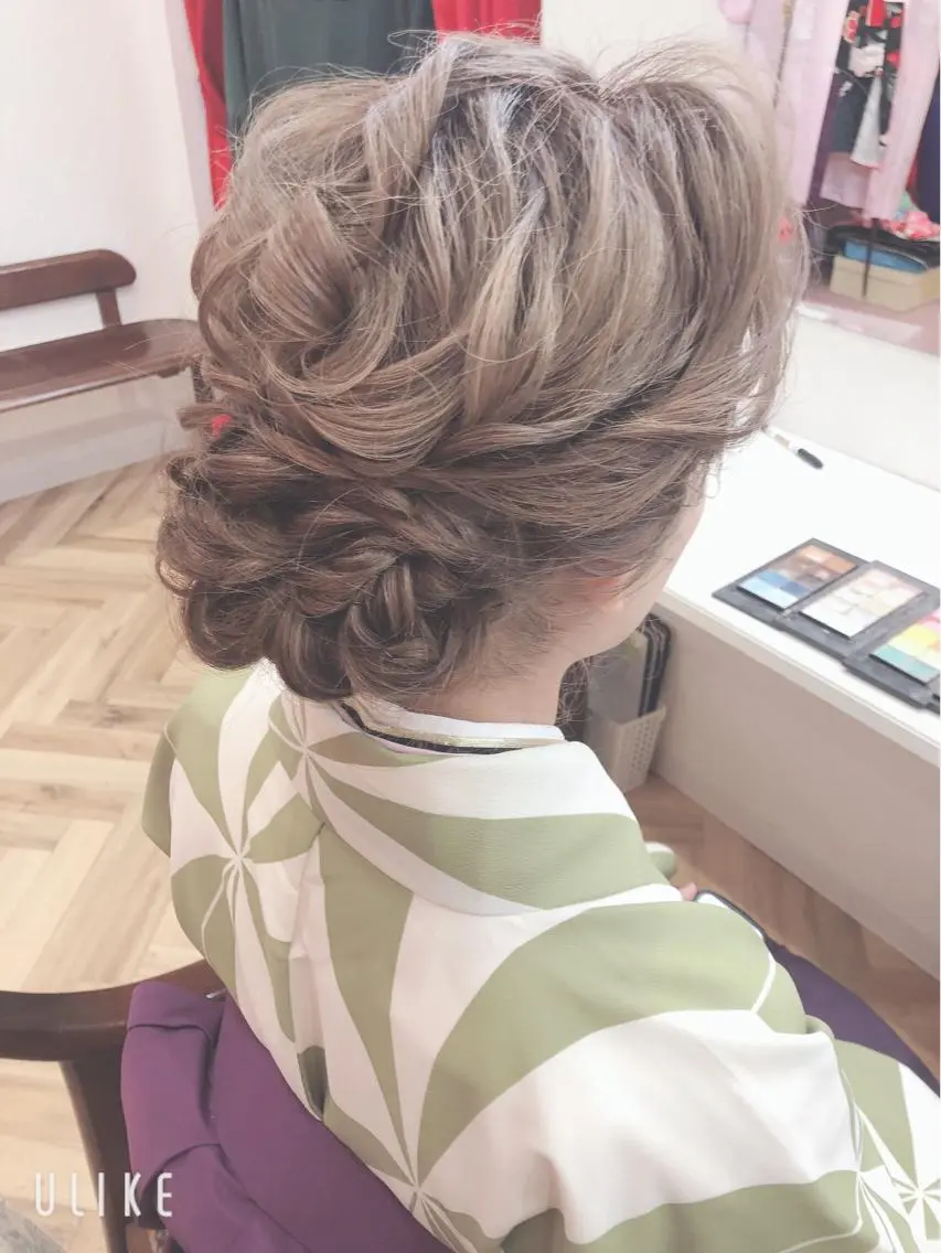 ロング ヘアセット 柿澤 万由佳のその他イメージ