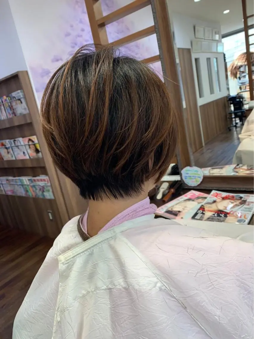 ショート ショートヘア カット トリートメント ヘッドスパ 山口 寛生のヘアスタイル