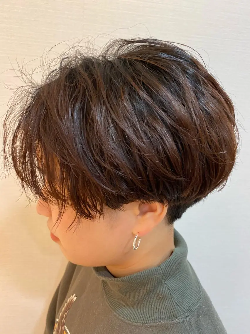 ショート ハンサムショート ショートヘア 🟢NEGi🟣 🫧髪質改善のヘアスタイル