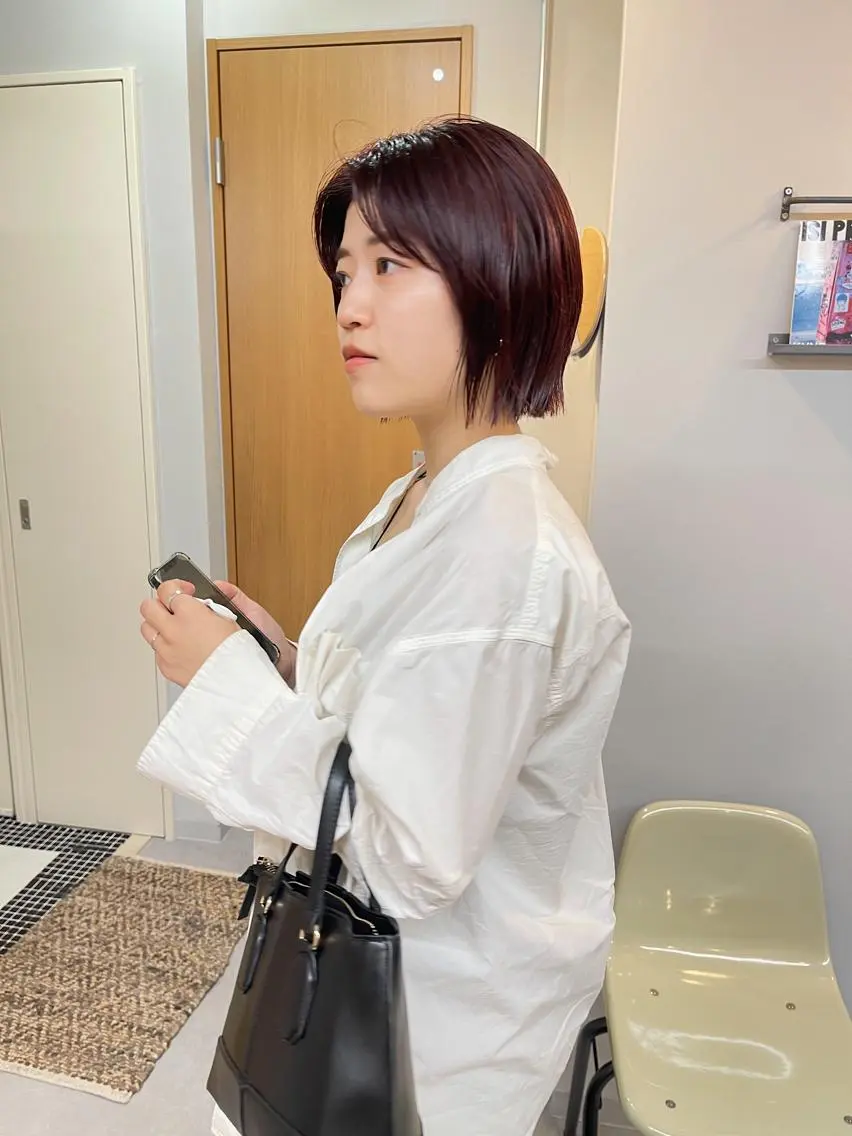 ショート カラー カット ヘアカラー トリートメント 丁寧なカウンセリング 🌿KENTA🌿のヘアスタイル