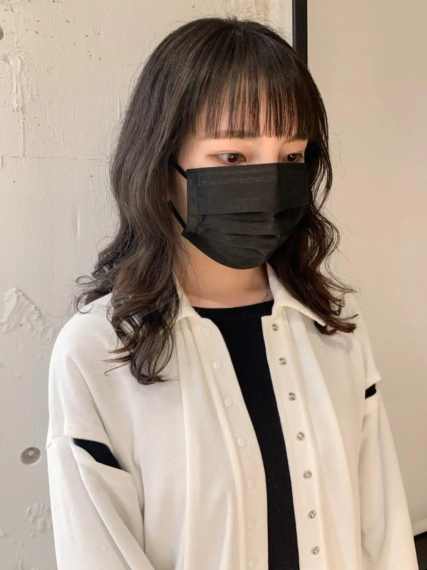 ミディアム カラー ヘアアレンジ yuka .のヘアスタイル