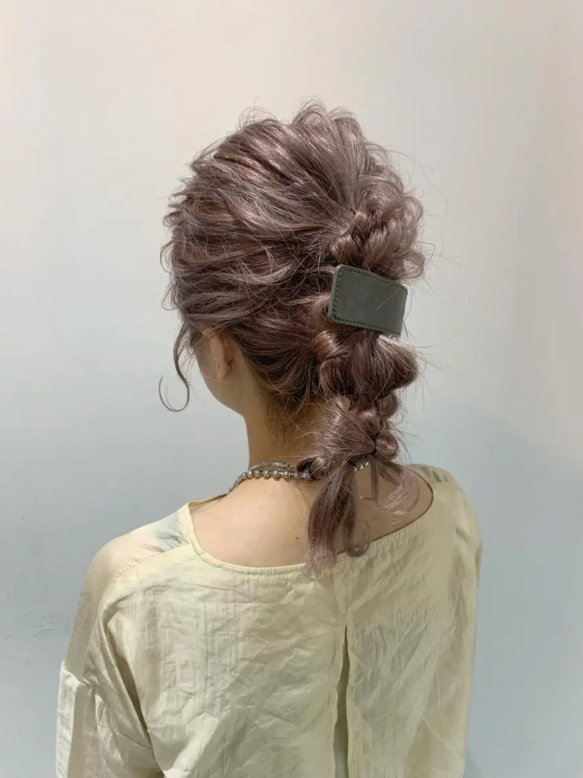 ロング ヘアセット LITTLE _KATOのヘアスタイル