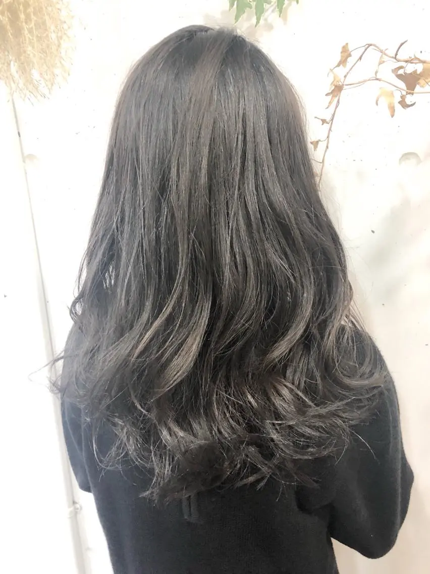 カラー カット ヘアカラー トリートメント ヘッドスパ グレージュ/髪質改善 Yamato.hのヘアスタイル
