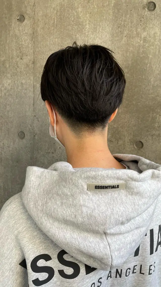 メンズ もりたみかこ 美容師お休み中のヘアスタイル