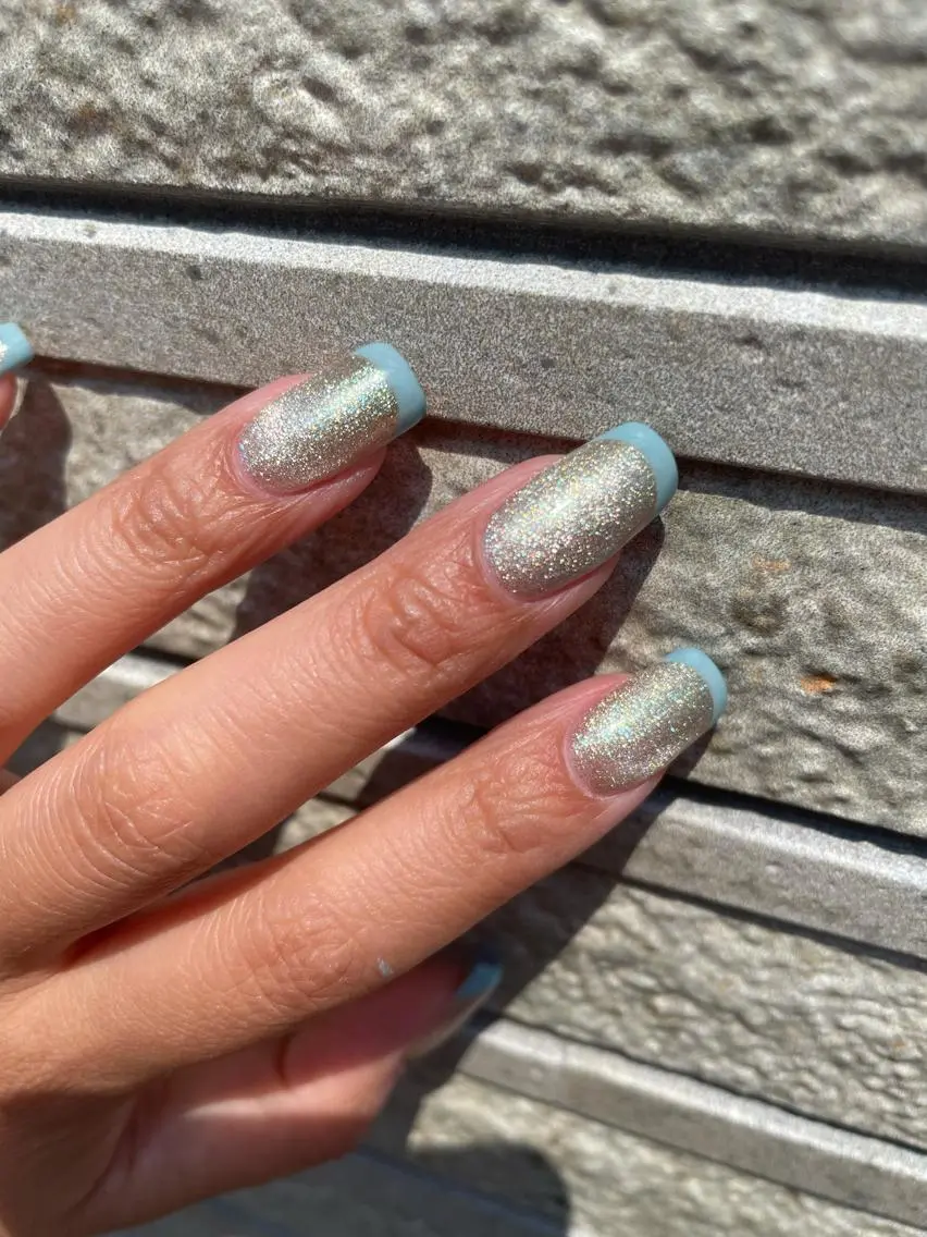 ネイル フレンチネイル マグネットネイル MH_ Nailのネイルデザイン