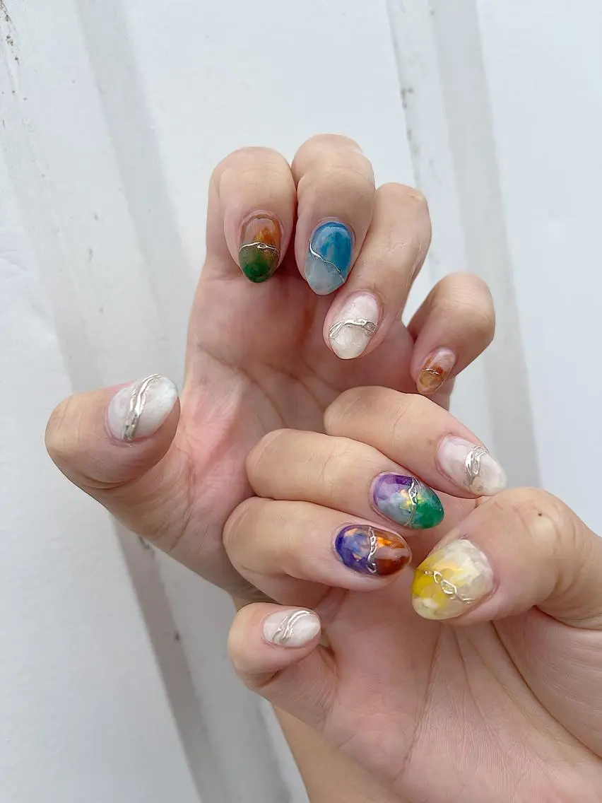ネイル ハンドネイル フットネイル レアアロハ宇都宮 /ネイル.スクールのネイルデザイン