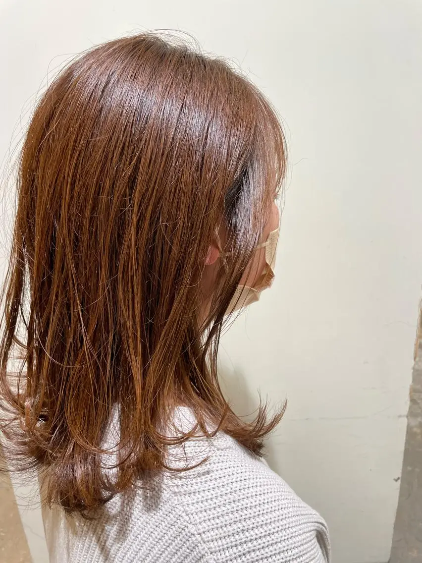 ミディアム ボブレイヤー ボブ レイヤーカット 塚田 銀太のヘアスタイル