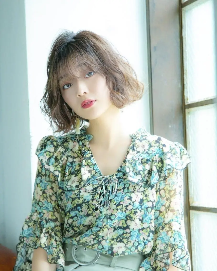 ショート パーマ カラー ベージュカラー 透明感カラー ショート、ボブの達人 東康介✨のヘアスタイル