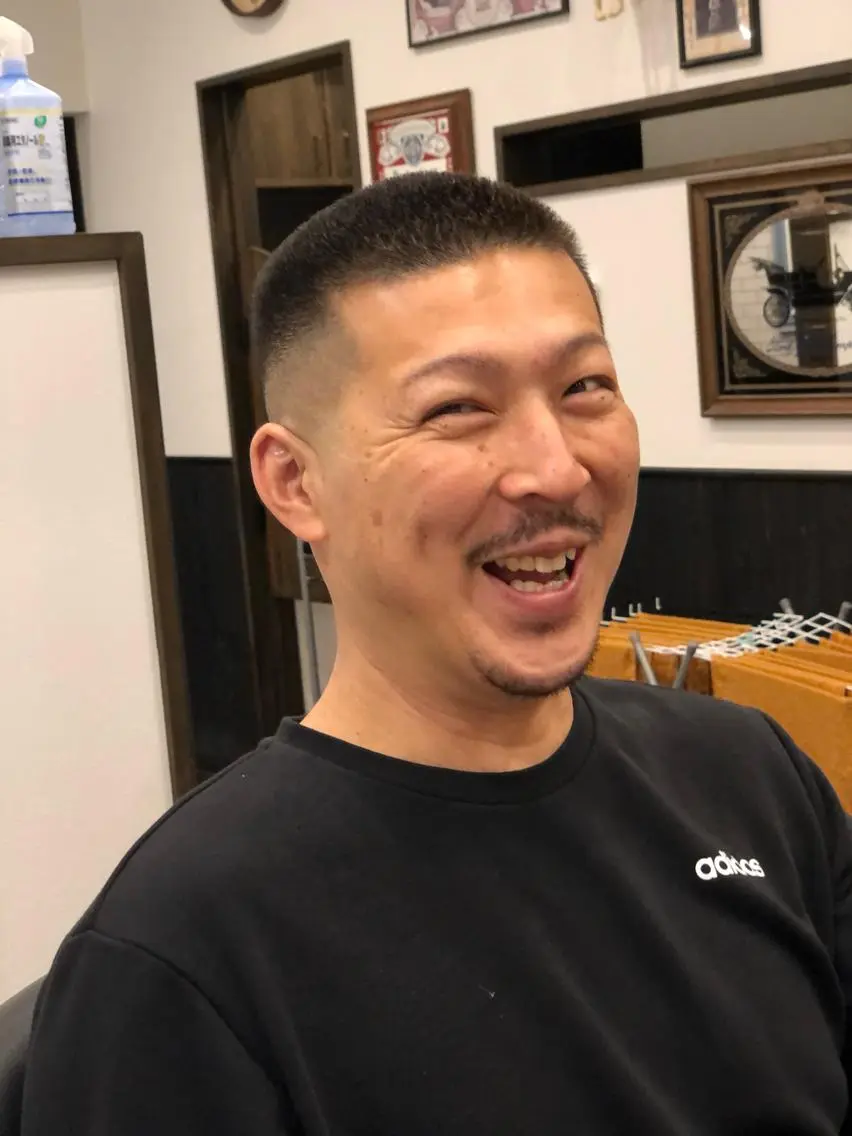 ショート メンズ OHNISH RYUSEIのヘアスタイル
