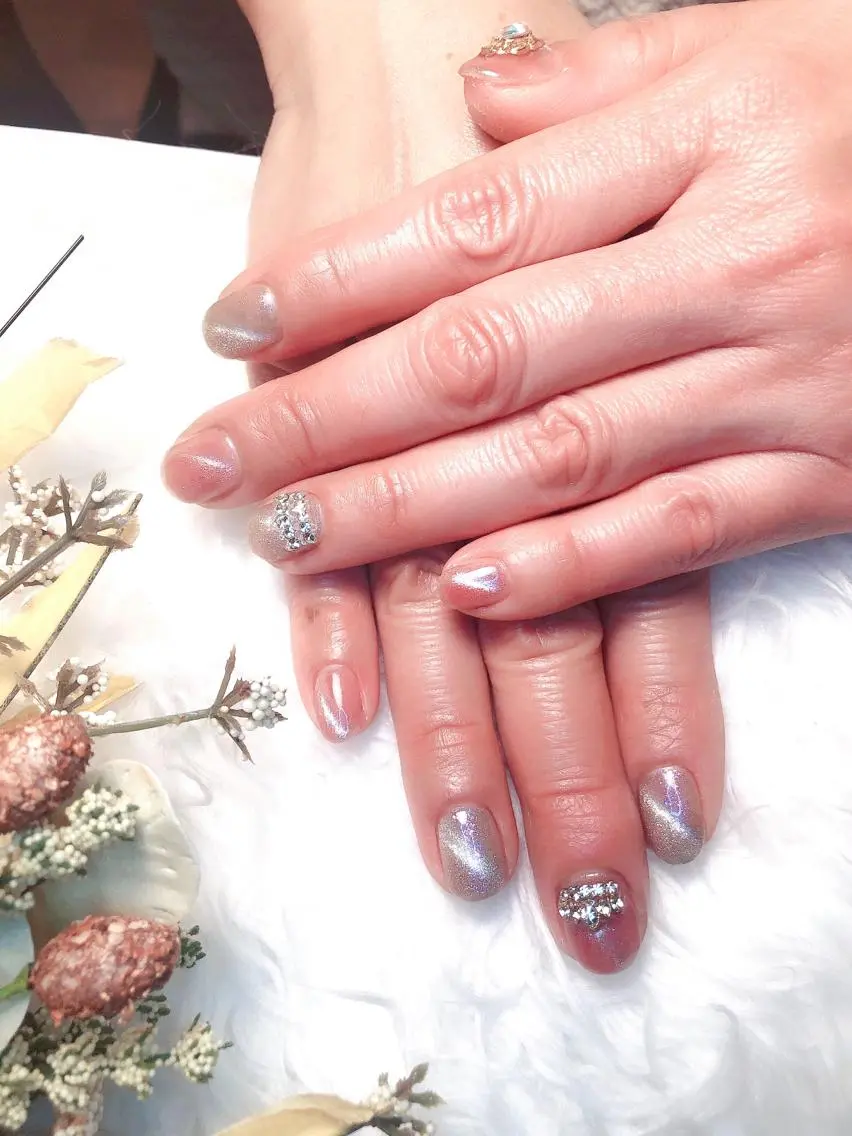 ネイル マグネットネイル 🍭Kiara Nail🍭のネイルデザイン