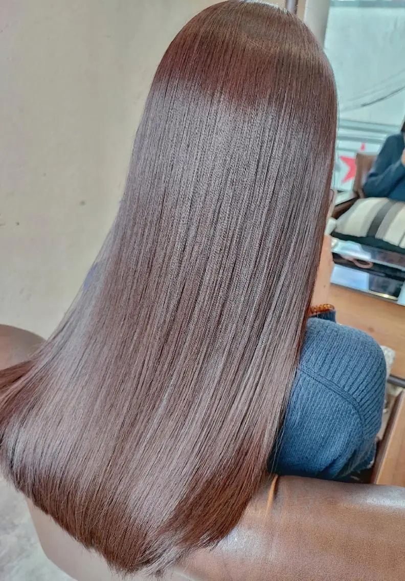 ミディアム カラー トリートメント カット ヘアカラー トリートメント N°emirai溝口 MG 🌈梶谷龍吾のヘアスタイル