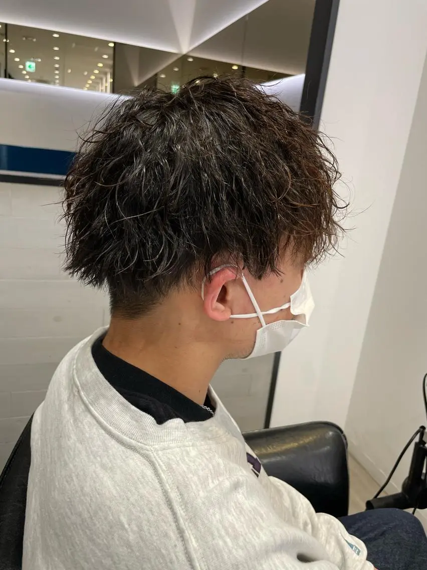 パーマ メンズ センター南　髪質改善 大引　優のヘアスタイル