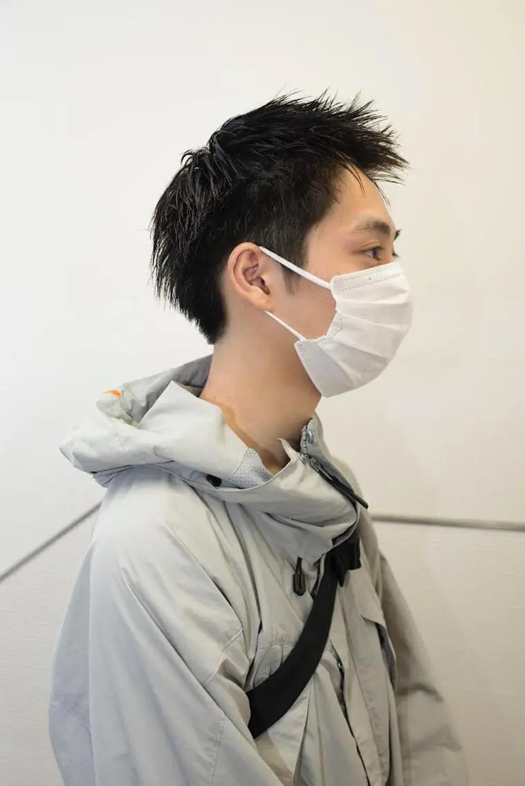 ショート メンズ カット 千葉 慎也のヘアスタイル