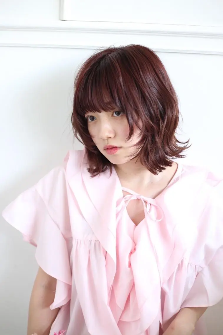ミディアム カラー カット ヘアカラー トリートメント ヴァンカウンシル 川中島店のヘアスタイル