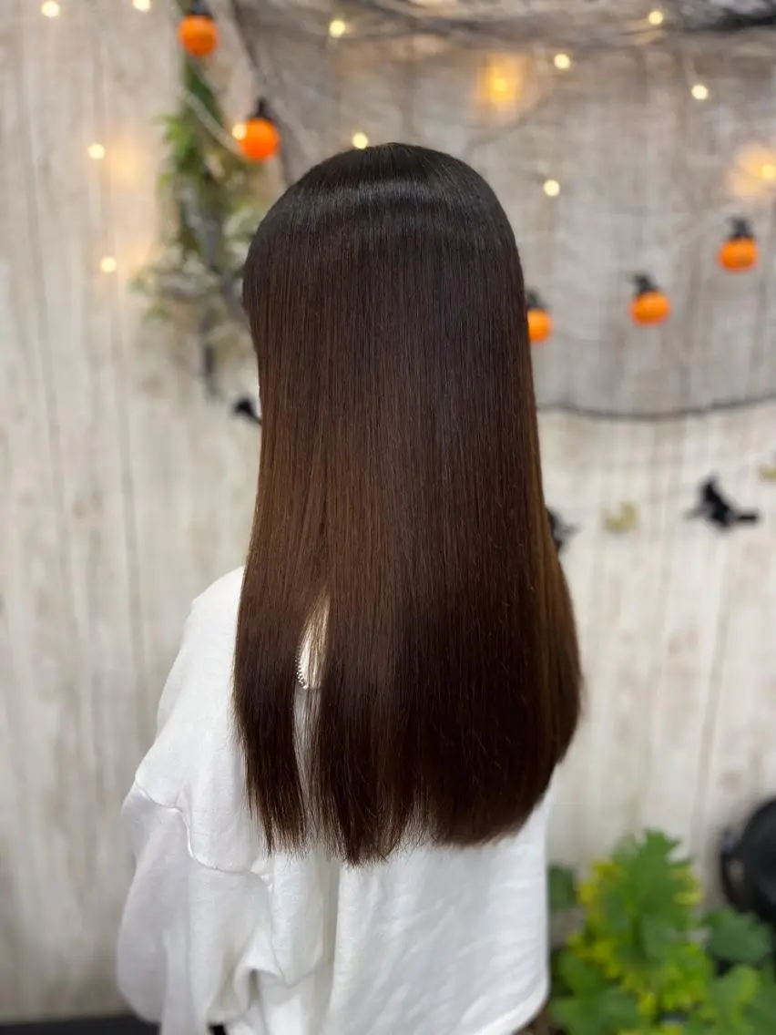ロング 工藤 麻知子のヘアスタイル