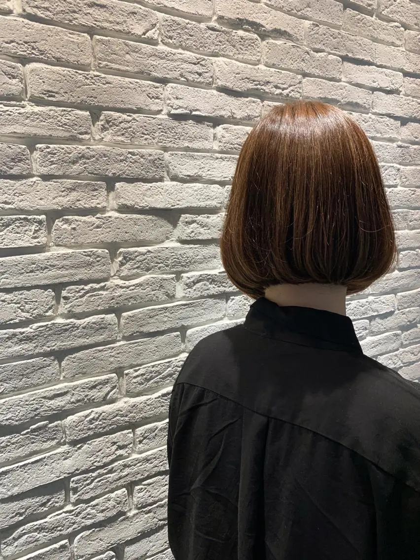 ショート ボブ 松村 総のヘアスタイル