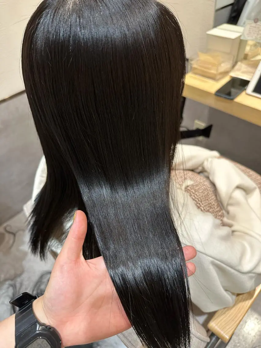 カラー ヘアカラー やまぐち あやみのヘアスタイル