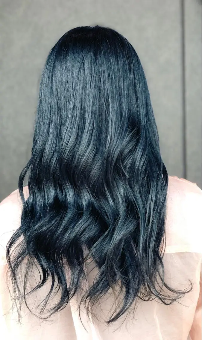 ロング カット ヘアカラー トリートメント 菊池 幹のヘアスタイル