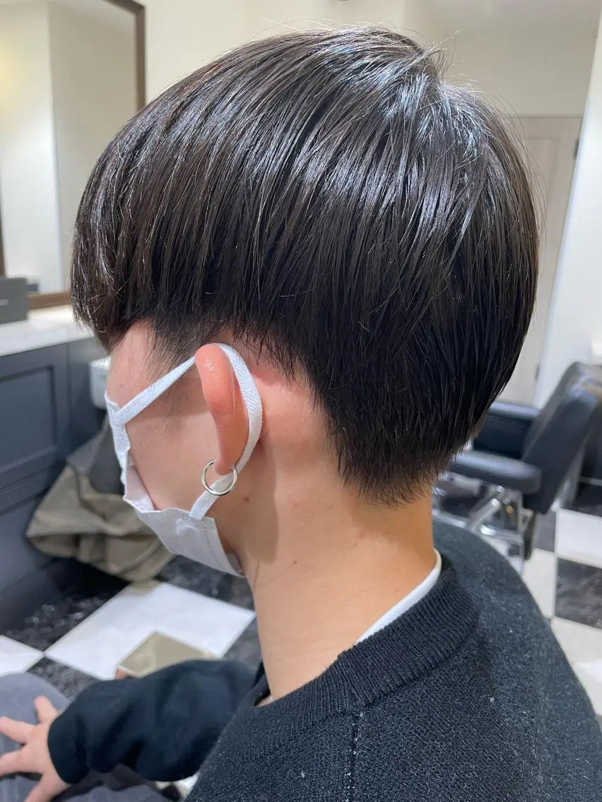 メンズ メンズパーマ、カラー 大募集村上莉奈のヘアスタイル