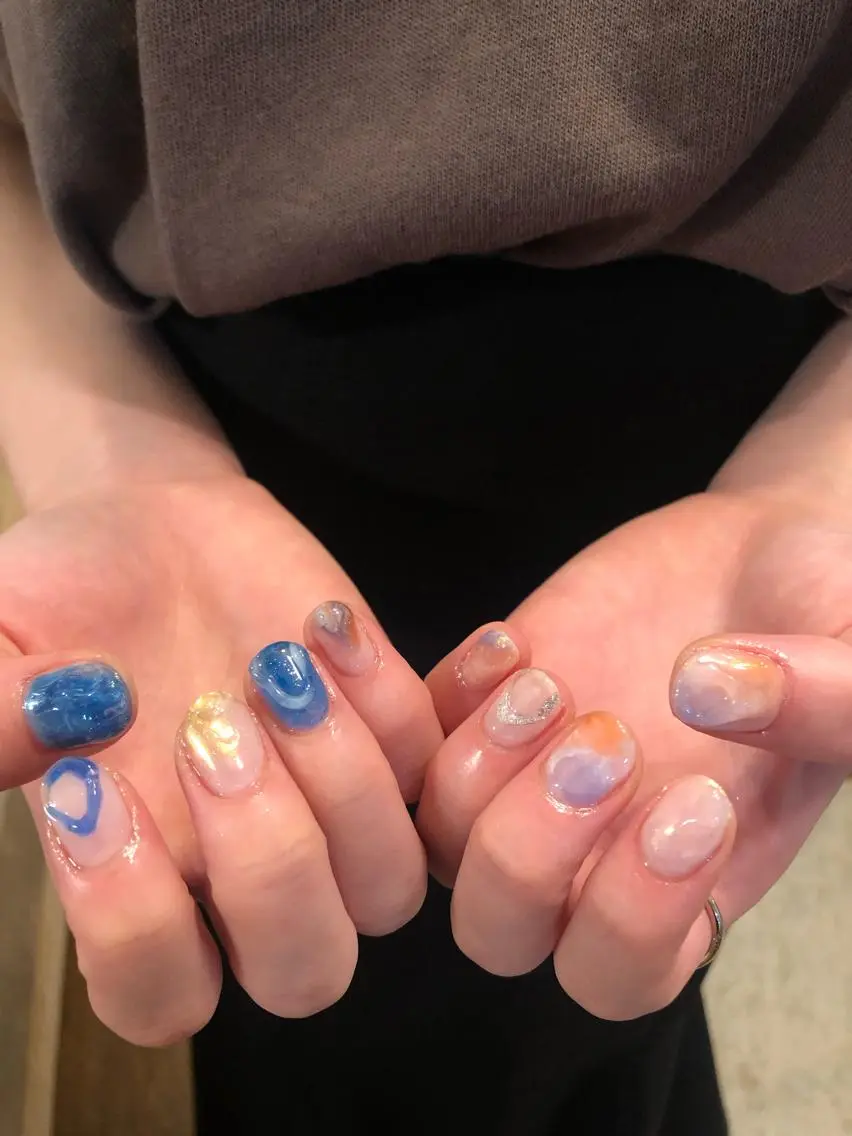 ネイル ハンドネイル フットネイル ハンドケア Miyagi Asamiのネイルデザイン
