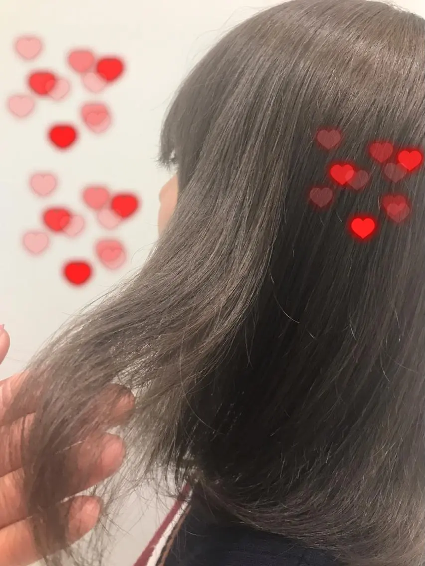 カラー グレージュ 新宿駅近♡個室 ♡関口三都季🌜のヘアスタイル