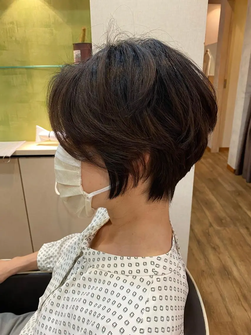 ショート カラー 🌼大人美人ショート 佐藤慎哉🌼のヘアスタイル