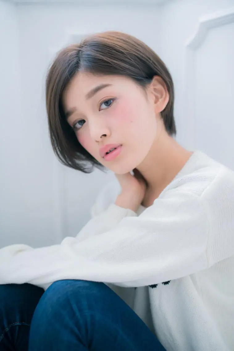 ショート カラー カット ヘアカラー ヘッドスパ 永山 貴文のヘアスタイル