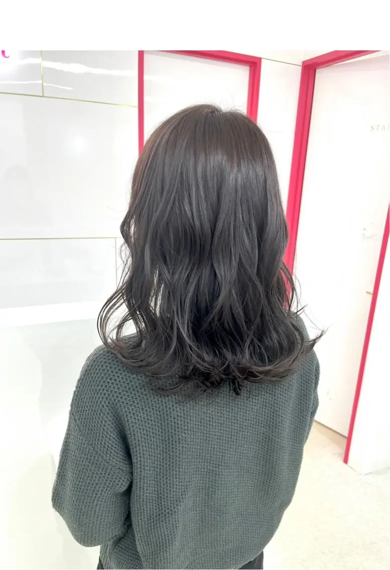 ミディアム *Zina S * Natsukiのヘアスタイル