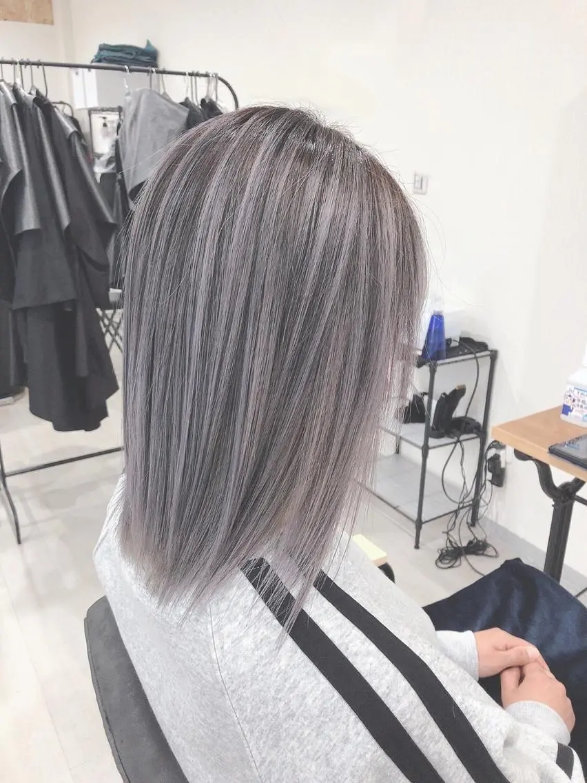 ミディアム カラー 【tejina】 ochiのヘアスタイル