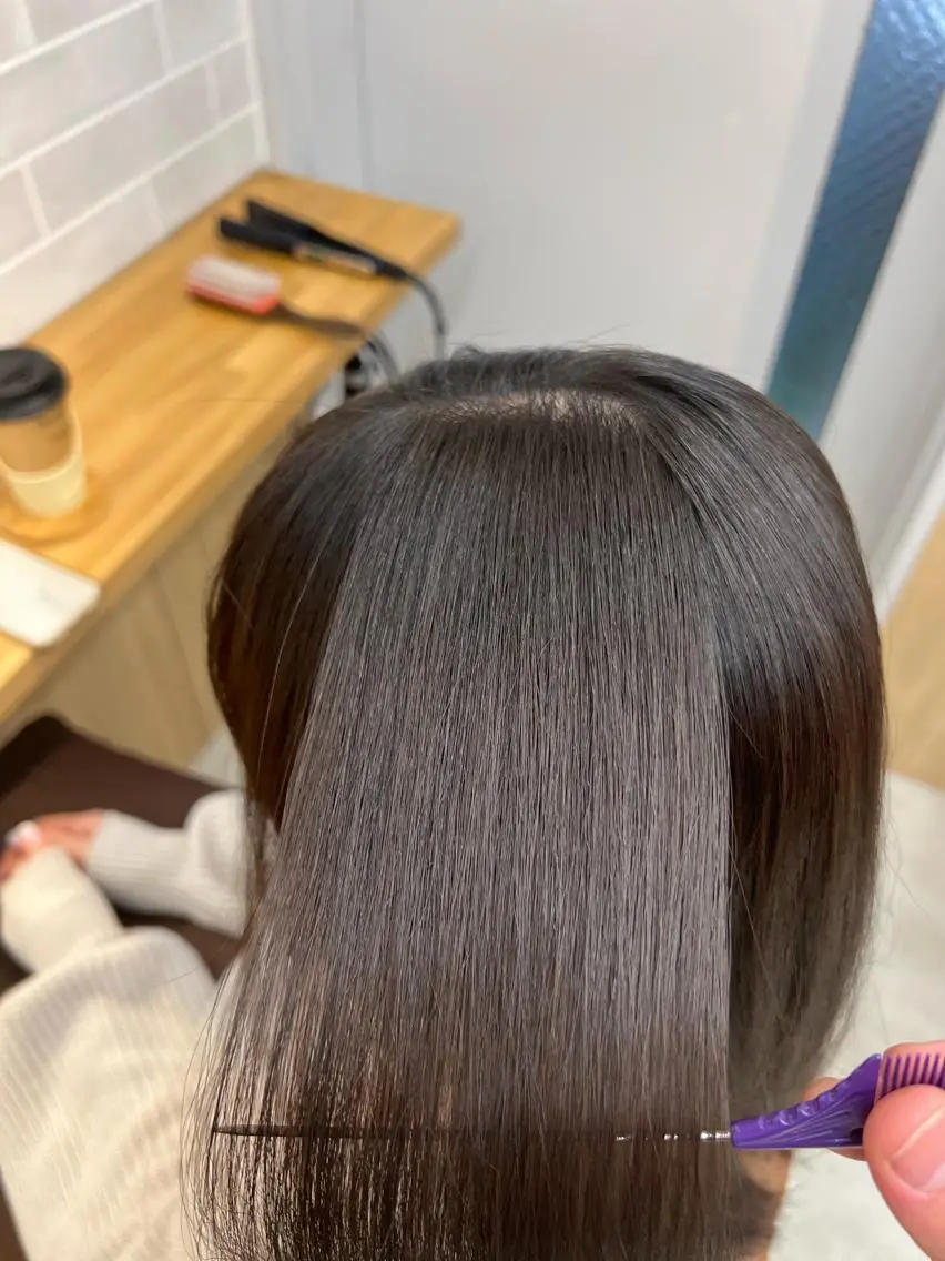ミディアム 吉見 健伸のヘアスタイル