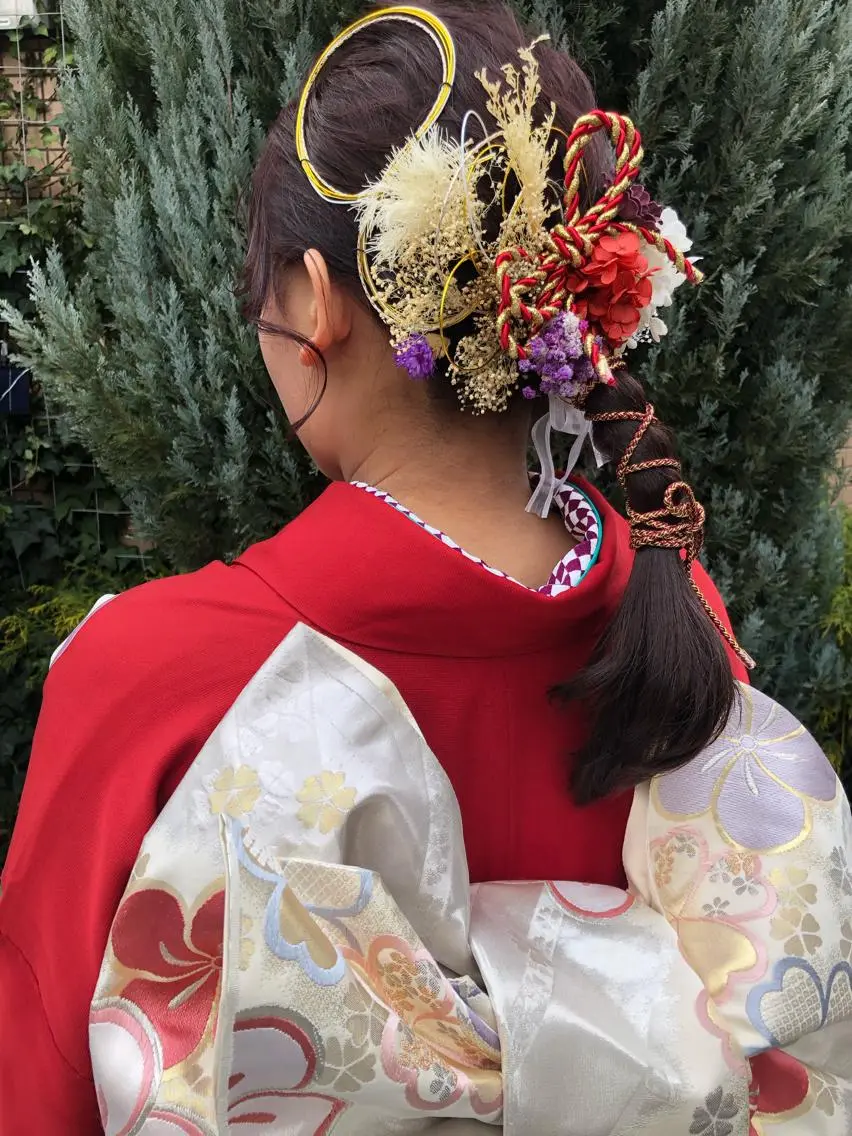 ヘアアレンジ 成人式 Hair&Make Nahoのマツエク・マツパデザイン