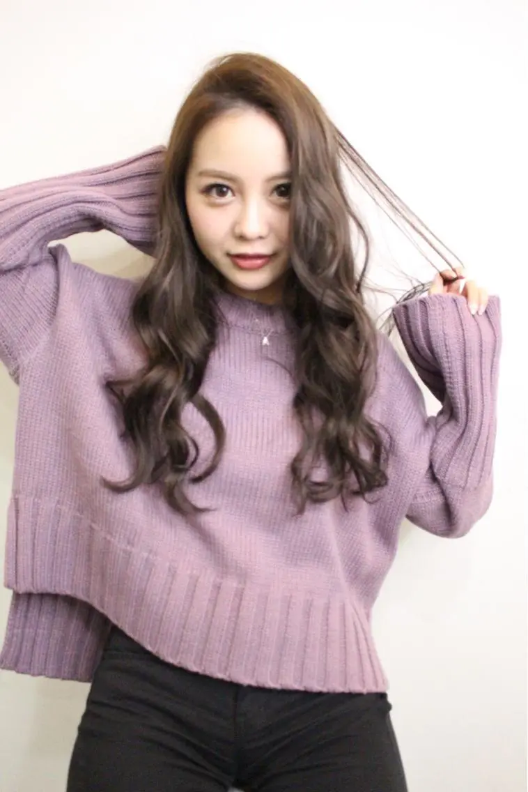 ロング カラー カット トリートメント _WHITE芝本 賢吾【天王寺店】のヘアスタイル