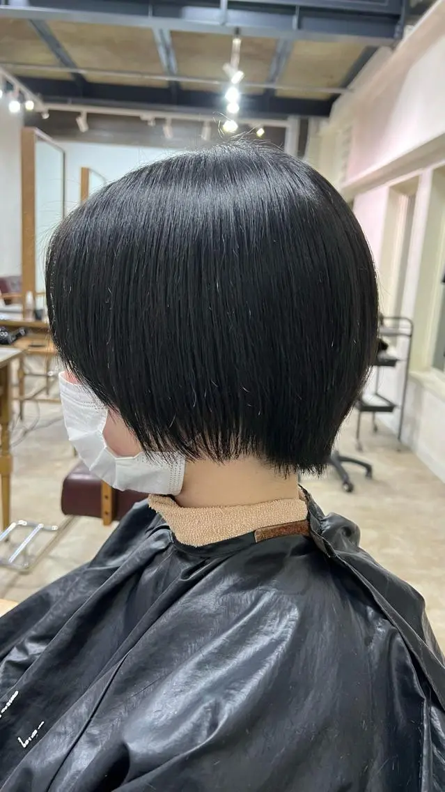 ショート ✨ブリーチなしカラー ×髪質改善✨松村 潤のヘアスタイル