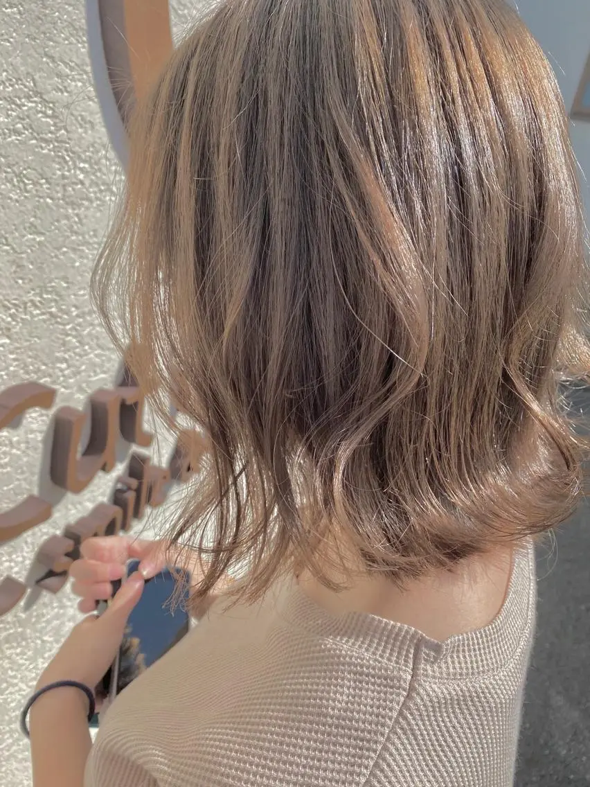 ミディアム 時末侑実 桜井駅のヘアスタイル