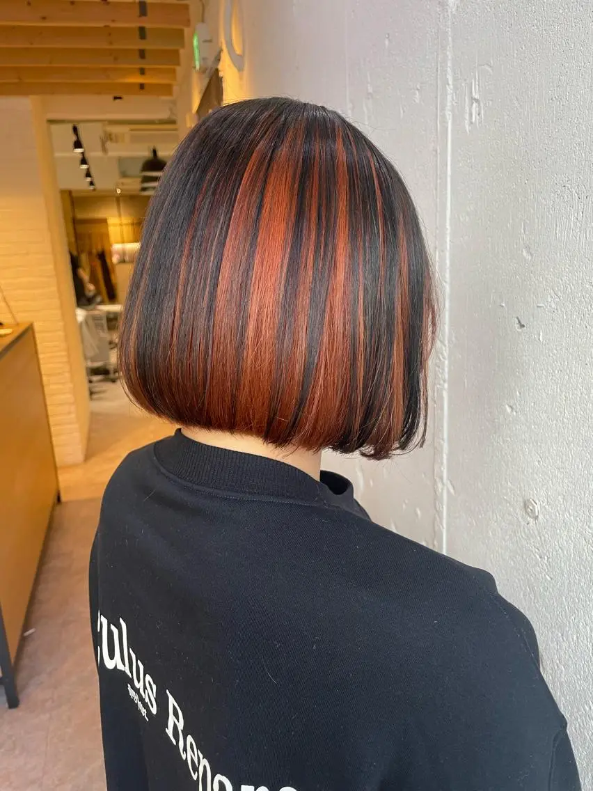 ショート カラー カット ヘアカラー トリートメント hisano / ハイトーン・透明感のヘアスタイル