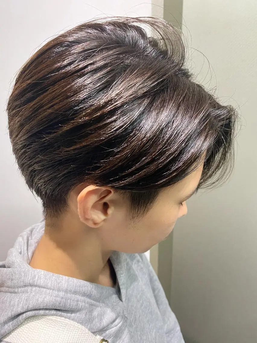 ショート カラー カット Bianca 代表 硲 貴亮【東武練馬】のヘアスタイル
